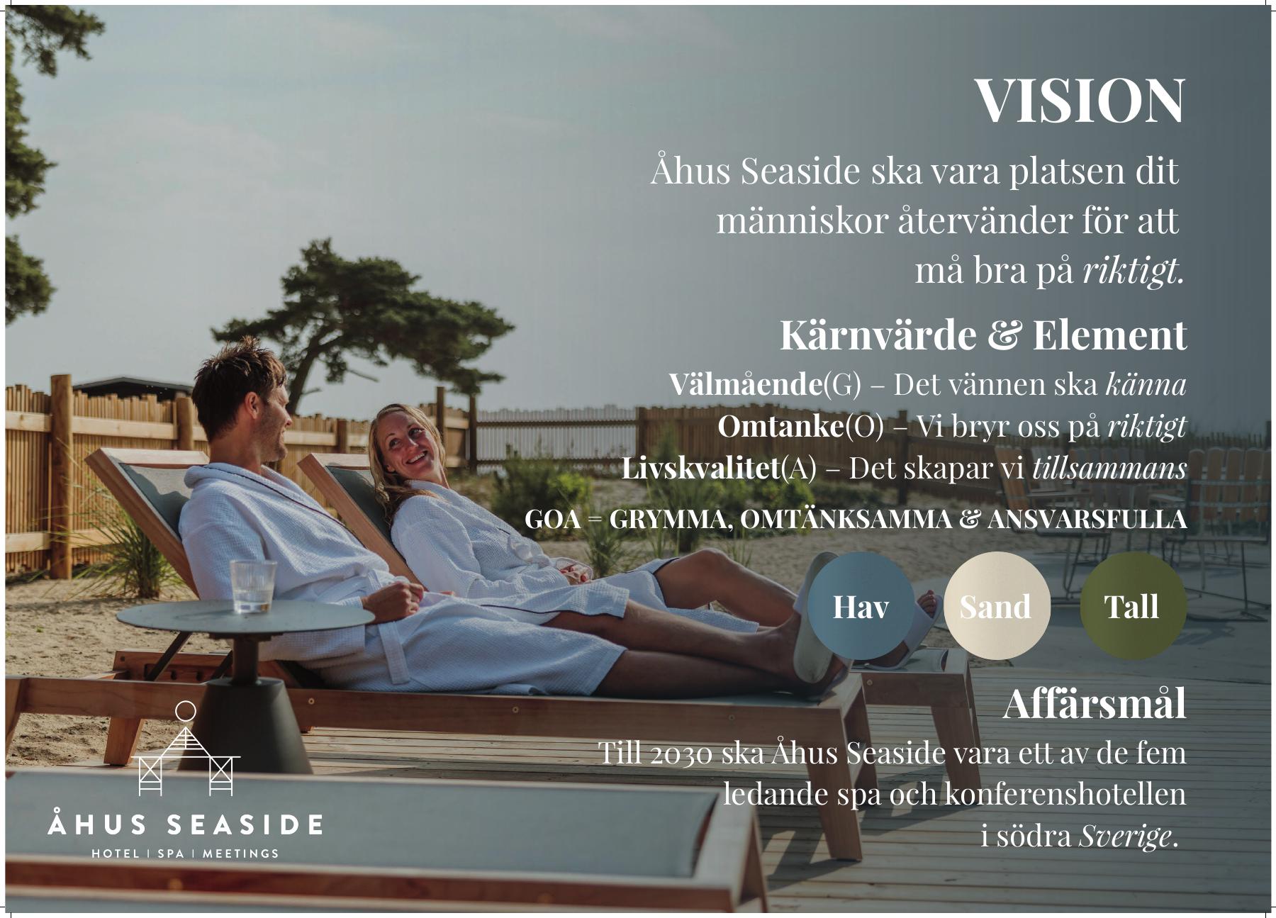 Visionsaffisch Åhus Seaside