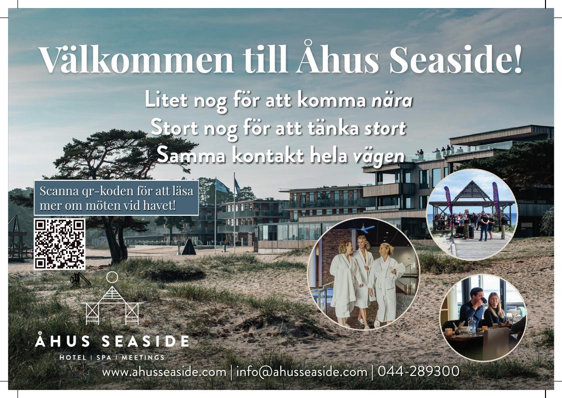 Konferensannons: Välkommen till Åhus Seaside